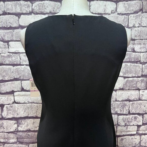 Style & Co. NWT Black Sleeveless Sheath Dress Size 6 - Picture 7 of 9